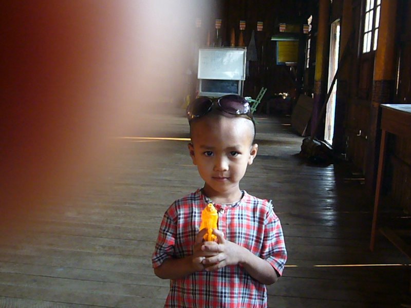 Travel - Myanmar - Inle Lake - Second Boat Trip - The Drivers Village - Village Monastery and School
